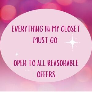 🩷💸💸🩷EVERYTHING MUST GO🩷💸💸🩷